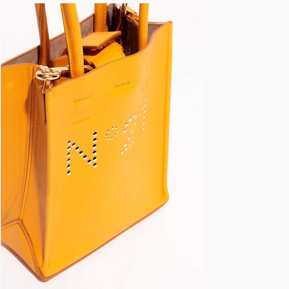 N21 Handbags Micro Shopping Verticale Tote NWOT - Picture 3 of 13